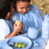 Seashell Mealtime Premium Set - Blue - Bimbo Concept