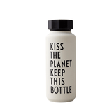 Kiss The Planet Keep This Bottle - White