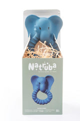 Teether Elephant Blue