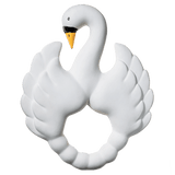 Teether Swan White