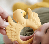 TEETHER PARROT YELLOW