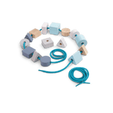 Geo lacing beads