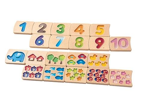 NUMBER 1-10 (GRADIENT)